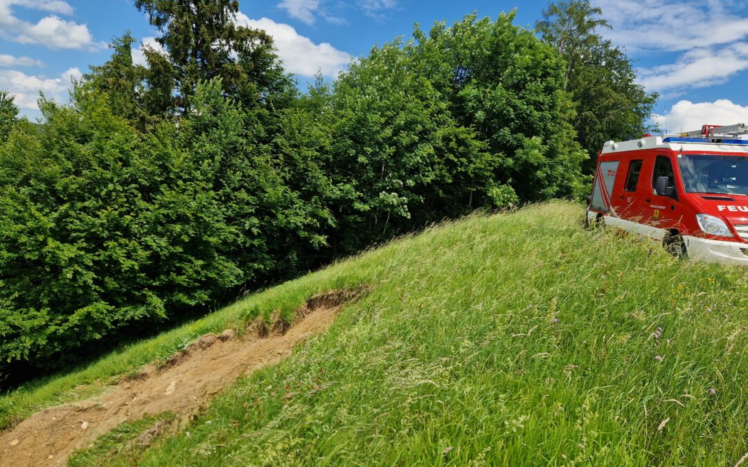 Erdrutsch am Voggenberg