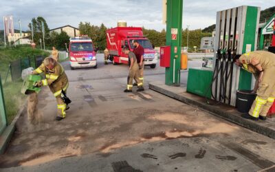 Binden ausgelaufener Betriebsstoffe