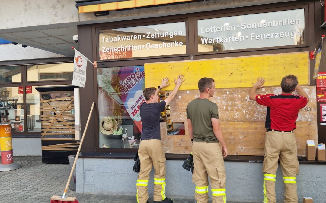 Asylwerber beschäftigt Feuerwehr